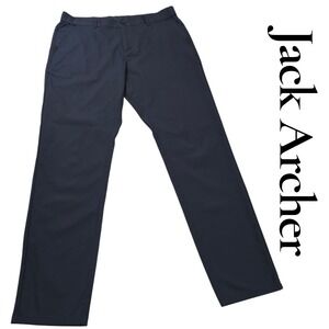 Jack Archer Men's Space Black Casual Pants Size 35x32 Polyester Blend